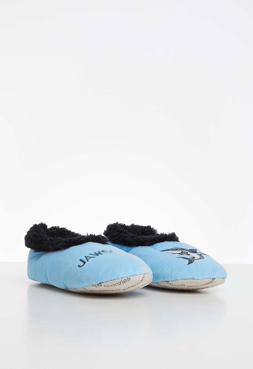 snoozies!® - Boys jawsome slippers - blue