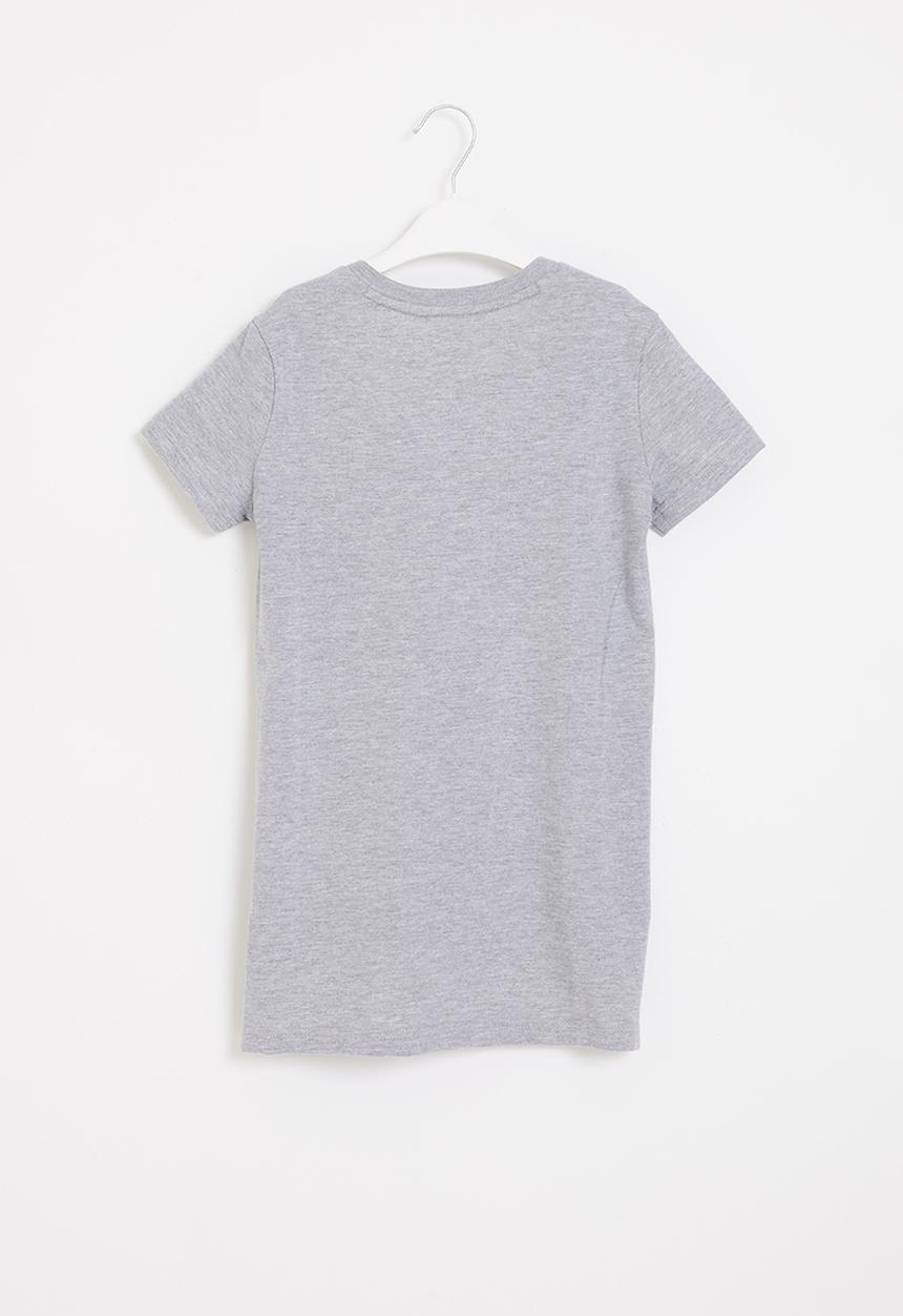 Rebel Republic - Boys short sleeve styled tee - grey