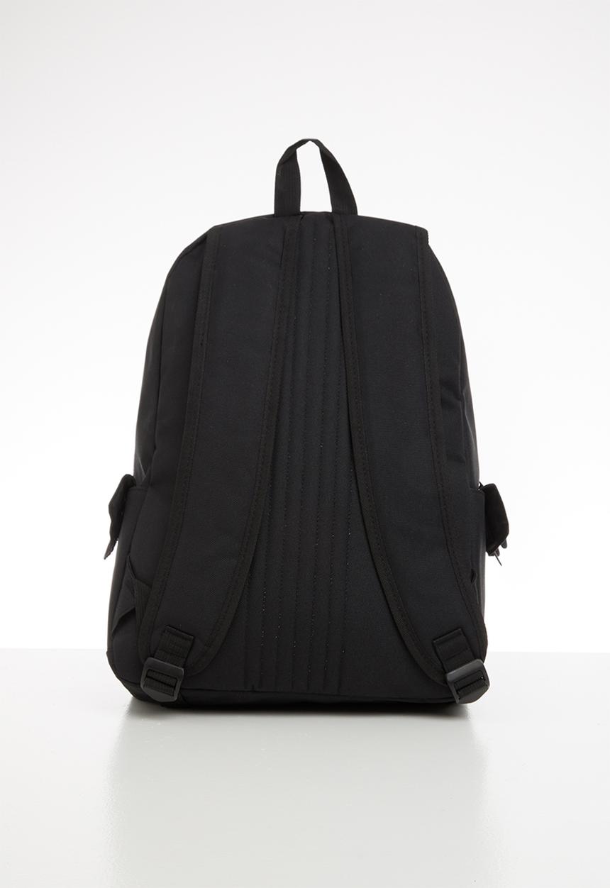 Aca Joe - Mens aca joe printed backpack - black