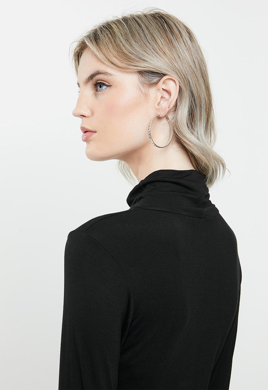 Glamorous - Highneck knit- black