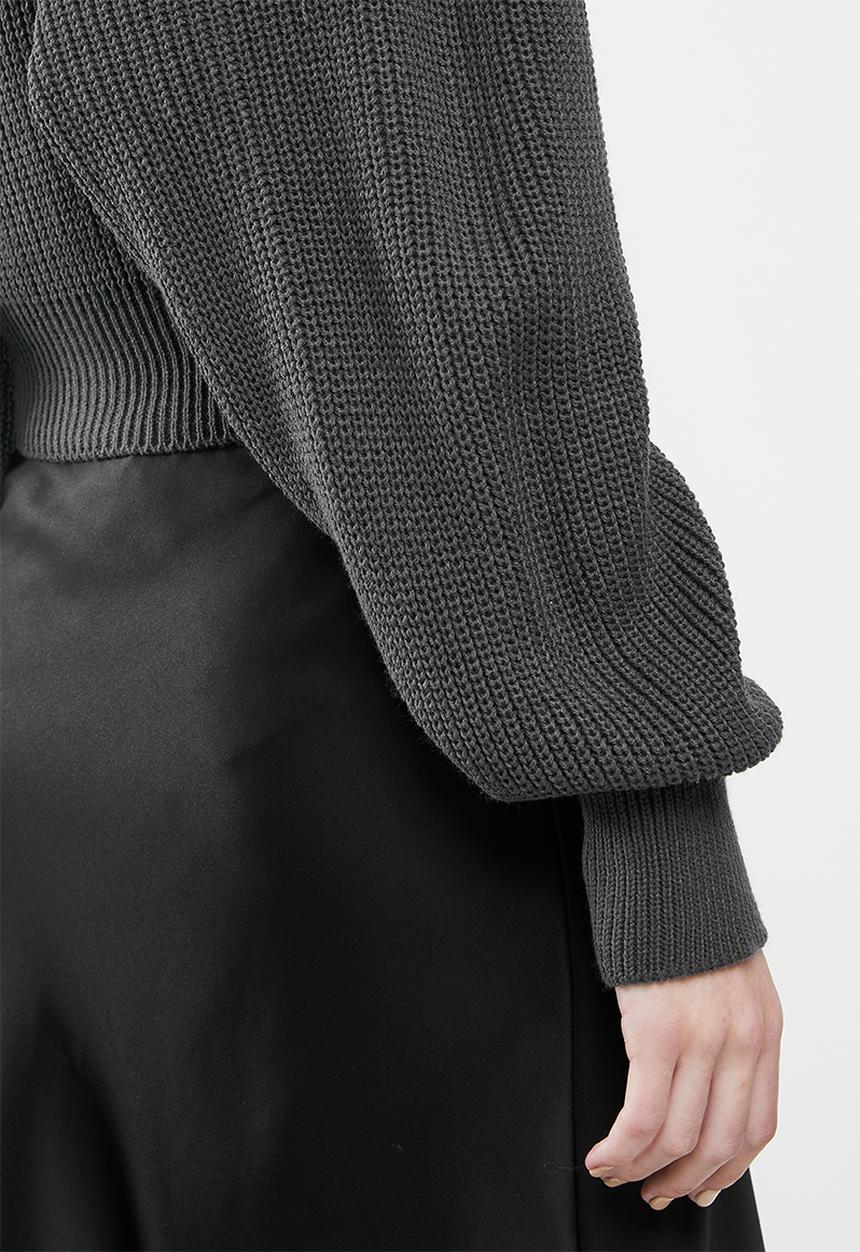 Glamorous - Cropped cardi - grey