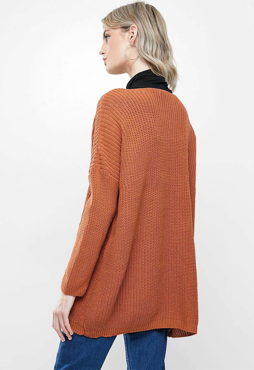 Glamorous - Round neck jumper - rust 