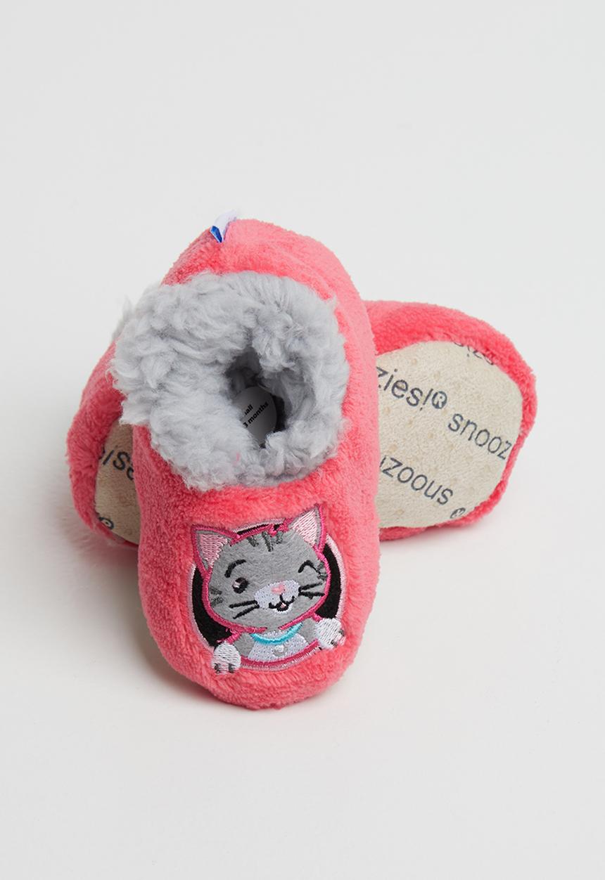 snoozies!® - Baby kitty slippers - pink