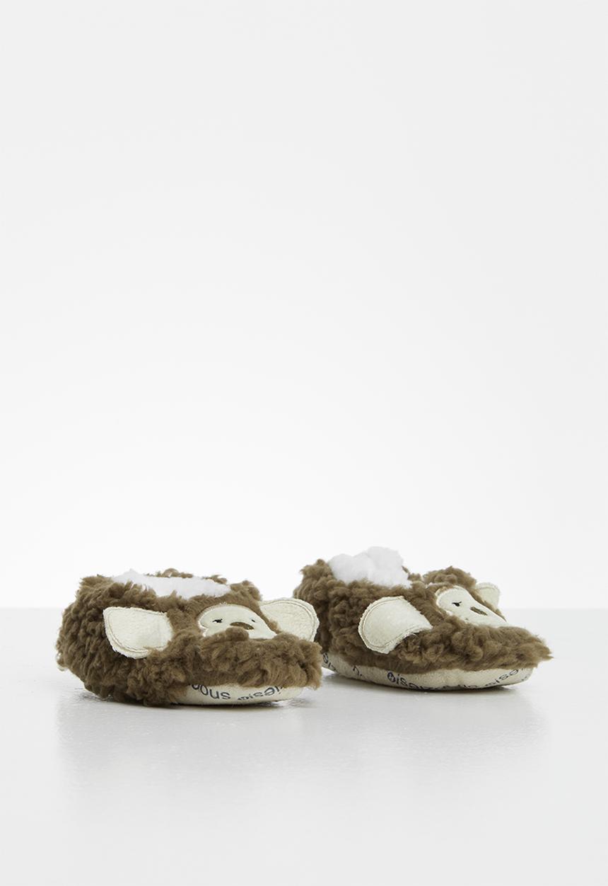 snoozies!® - Baby monkey snoozies - brown