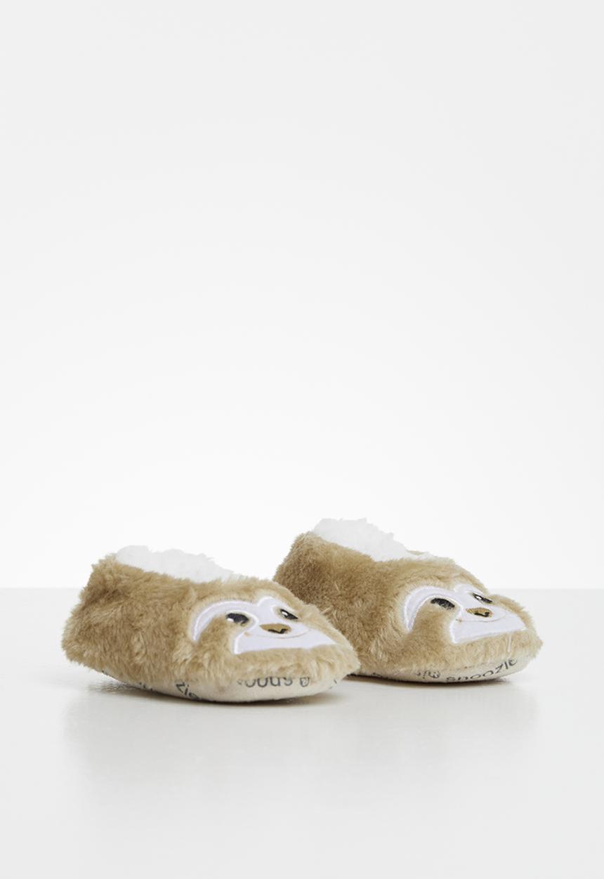 snoozies!® - Baby sloth wild animal - brown
