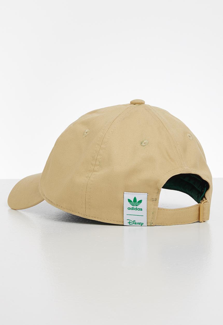 adidas Originals - Not easy cap - hazy beige/bold green