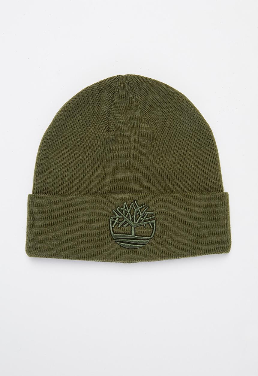 Timberland - Tonal 3d embroidery beanie grape leaf - green