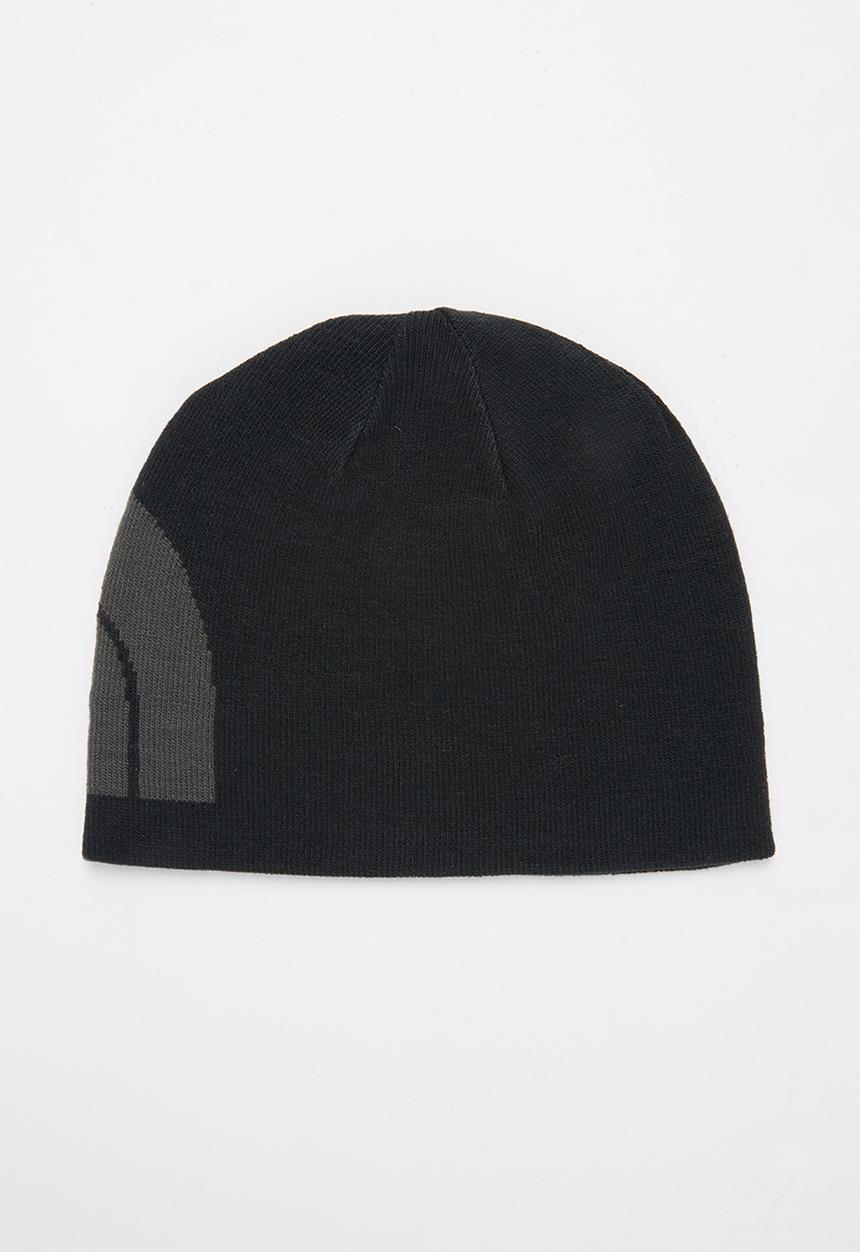 The North Face - Reversible tnf banner beanie - black & grey 