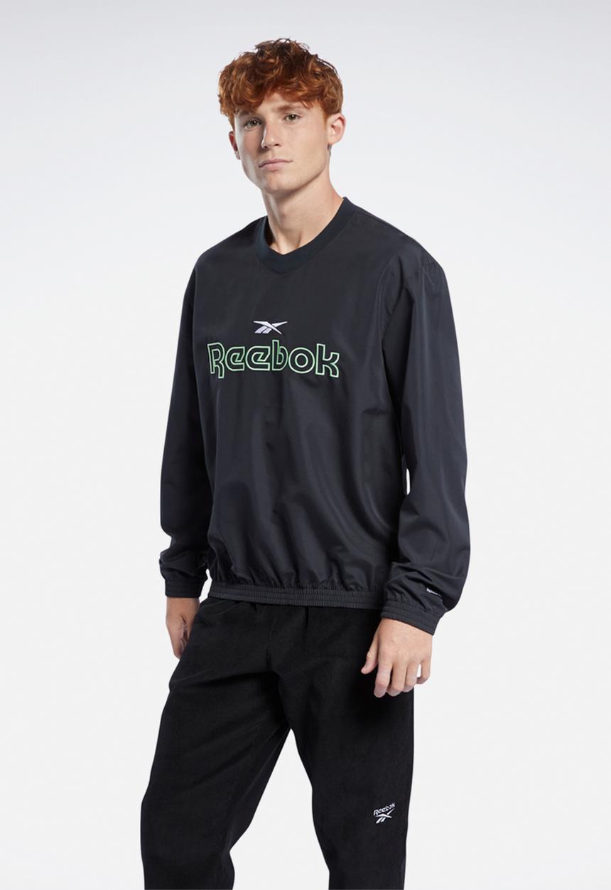 Reebok - Cl ts woven crew sweatshirts - black