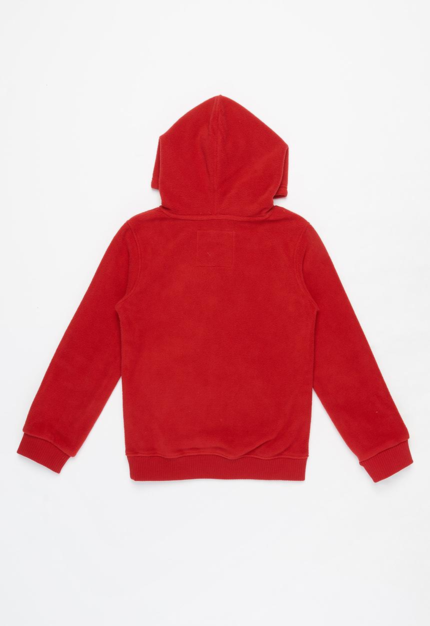 Aca Joe - Pre-boys core fleece hoodie - red