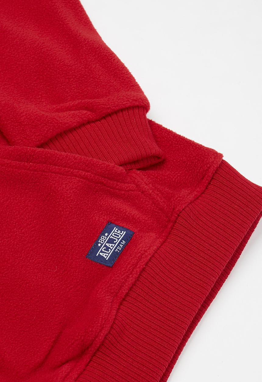 Aca Joe - Pre-boys core fleece hoodie - red