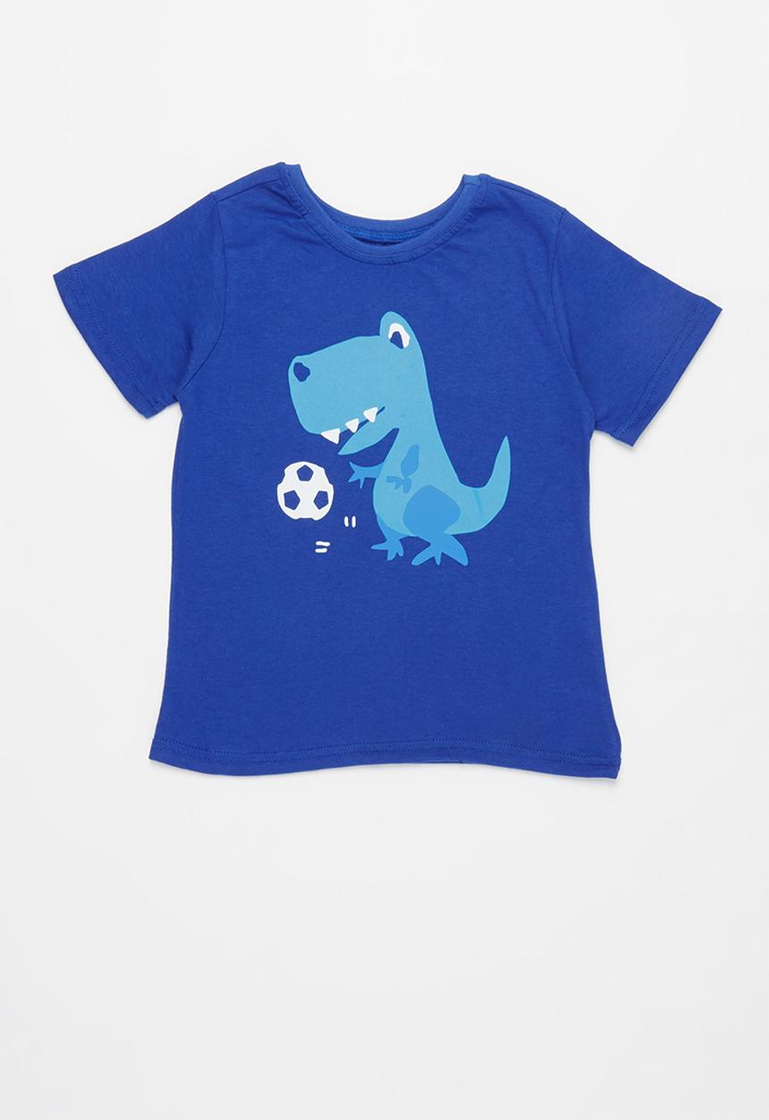 Pop Candy - 2 pack graphic tees - blue & grey