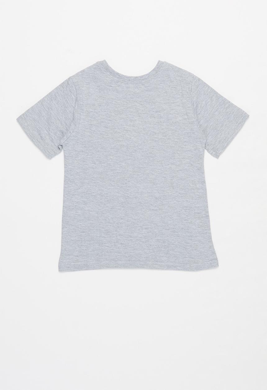 Pop Candy - 2 pack graphic tees - blue & grey