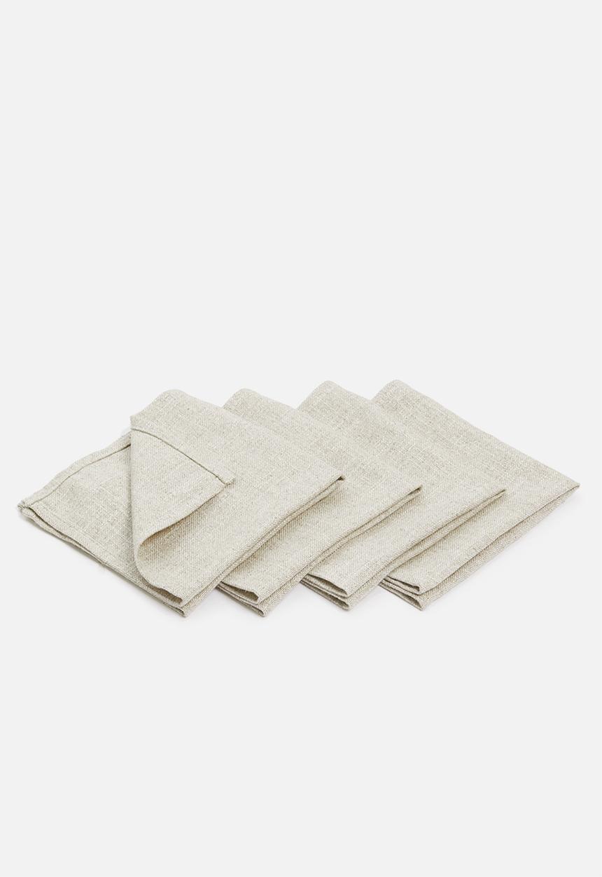 Hertex Haus - Linen napkins set of 4 - yale