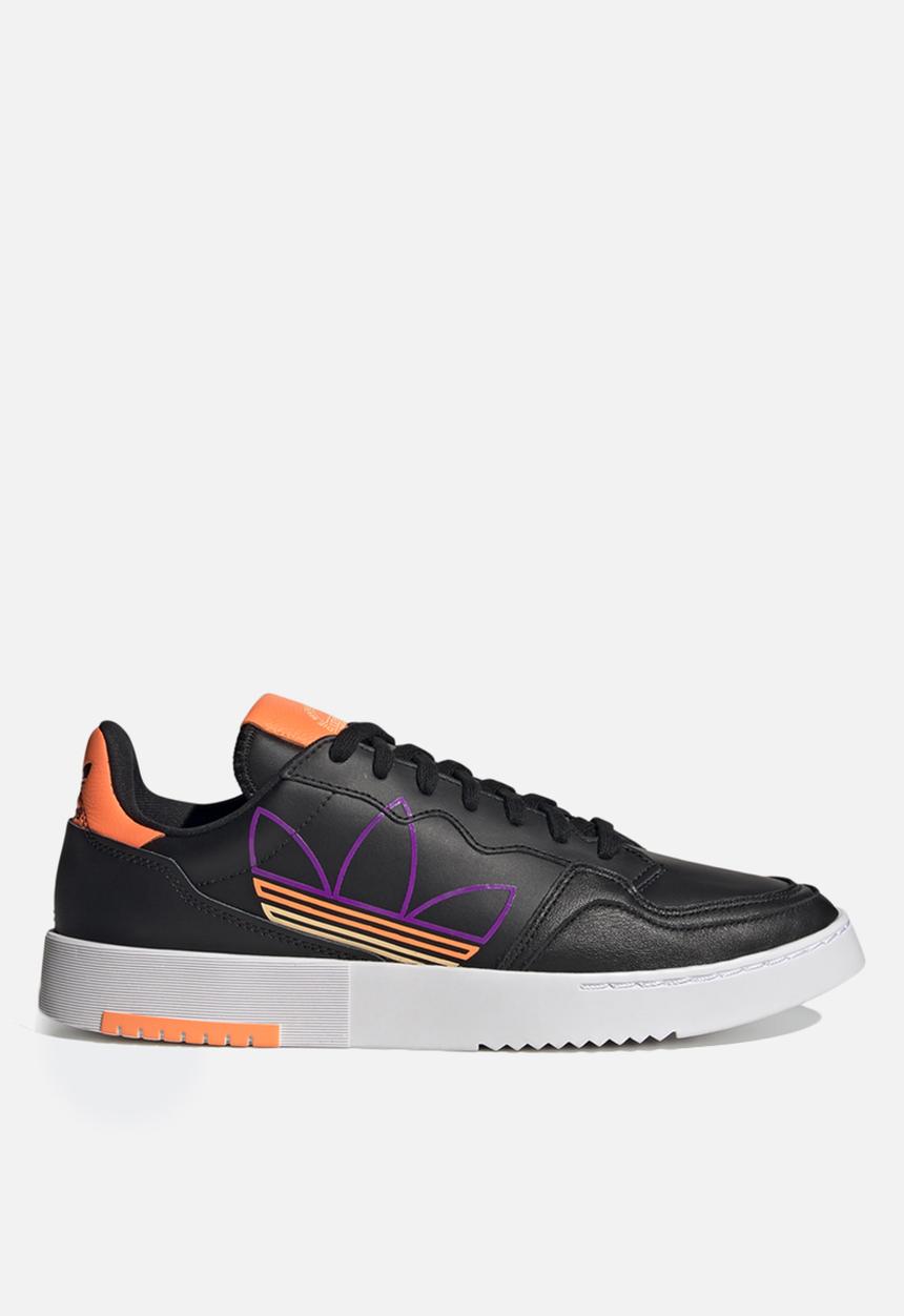 adidas Originals - Supercourt - core black/ultra purple/ftwr white