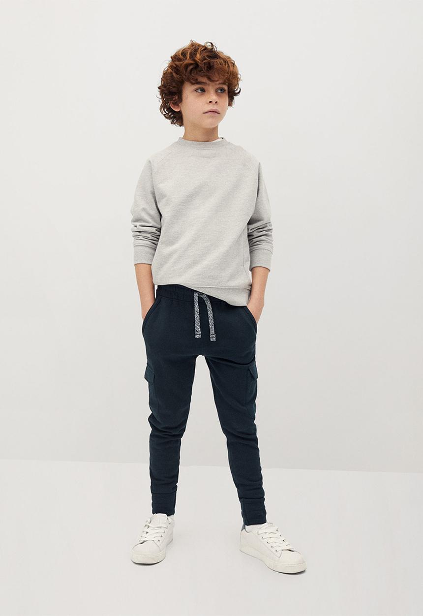 MANGO - Mario trousers - navy