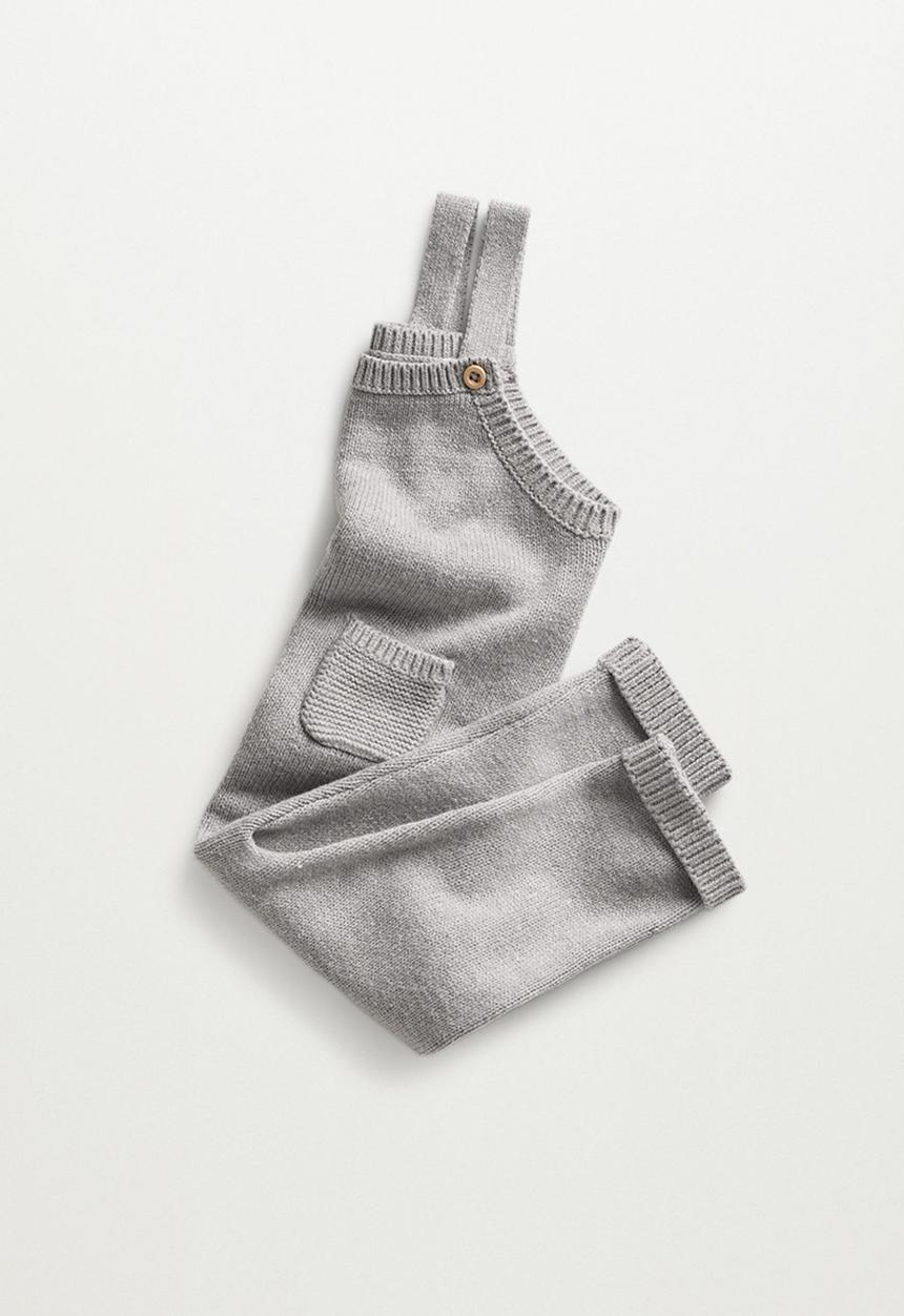 MANGO - Liam dungarees - grey