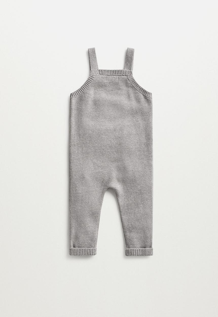 MANGO - Liam dungarees - grey