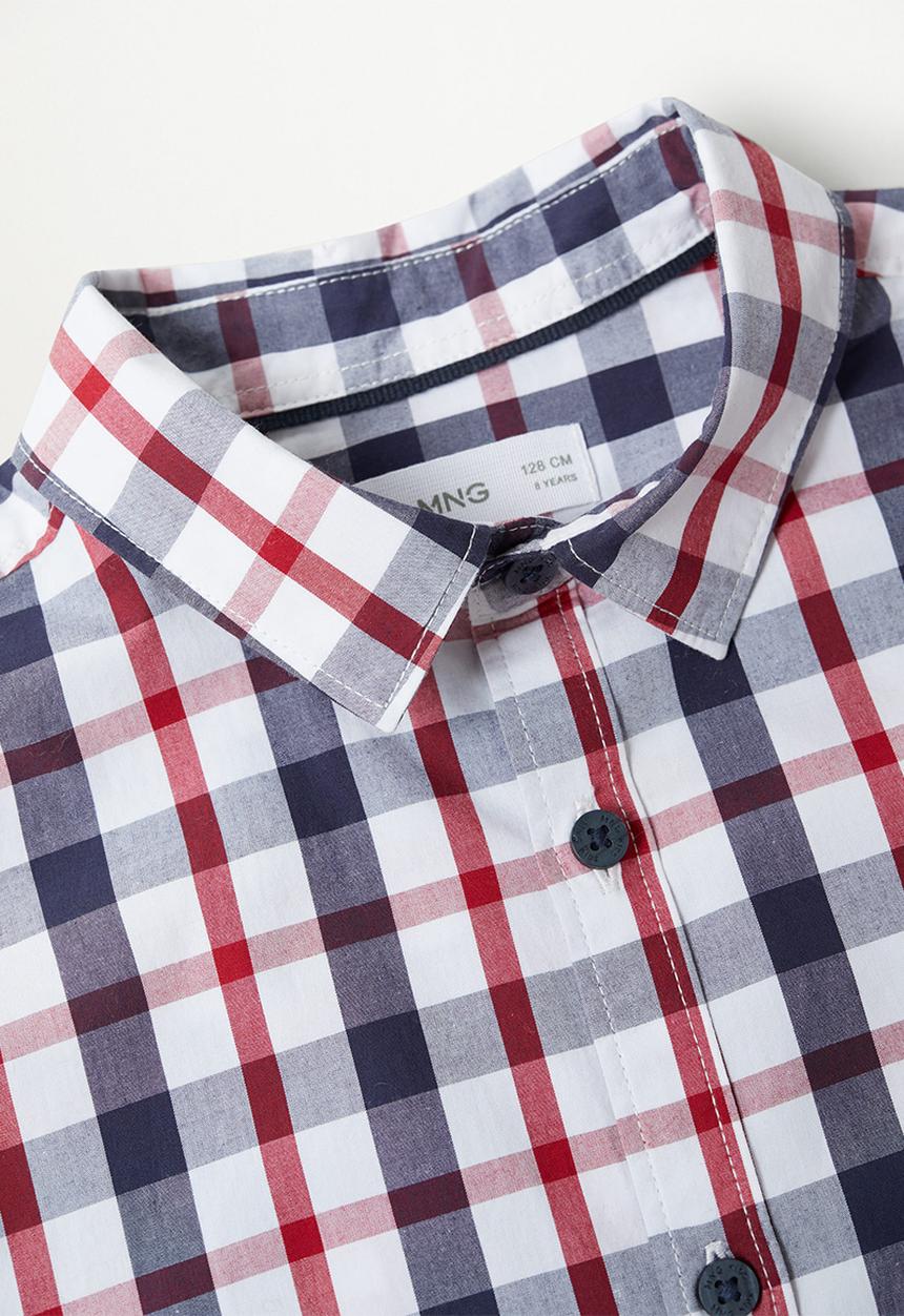 MANGO - Check shirt - multi