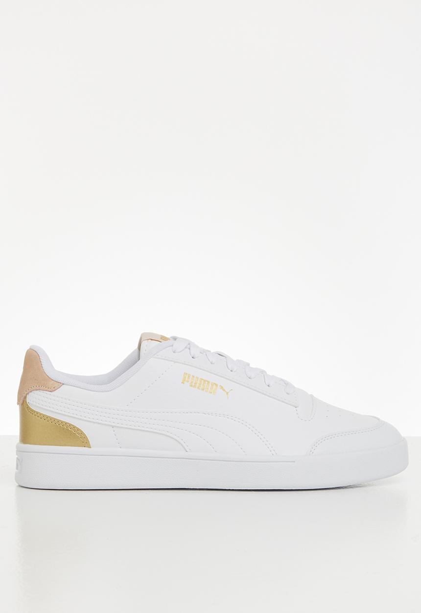 PUMA - Puma shuffle - Puma white-Puma white-cloud pink-puma team gold