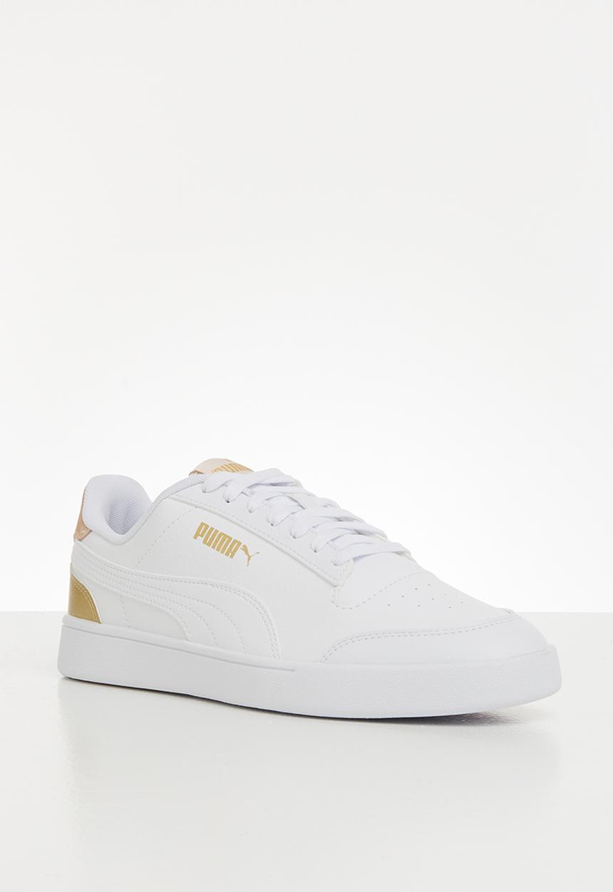 PUMA - Puma shuffle - Puma white-Puma white-cloud pink-puma team gold