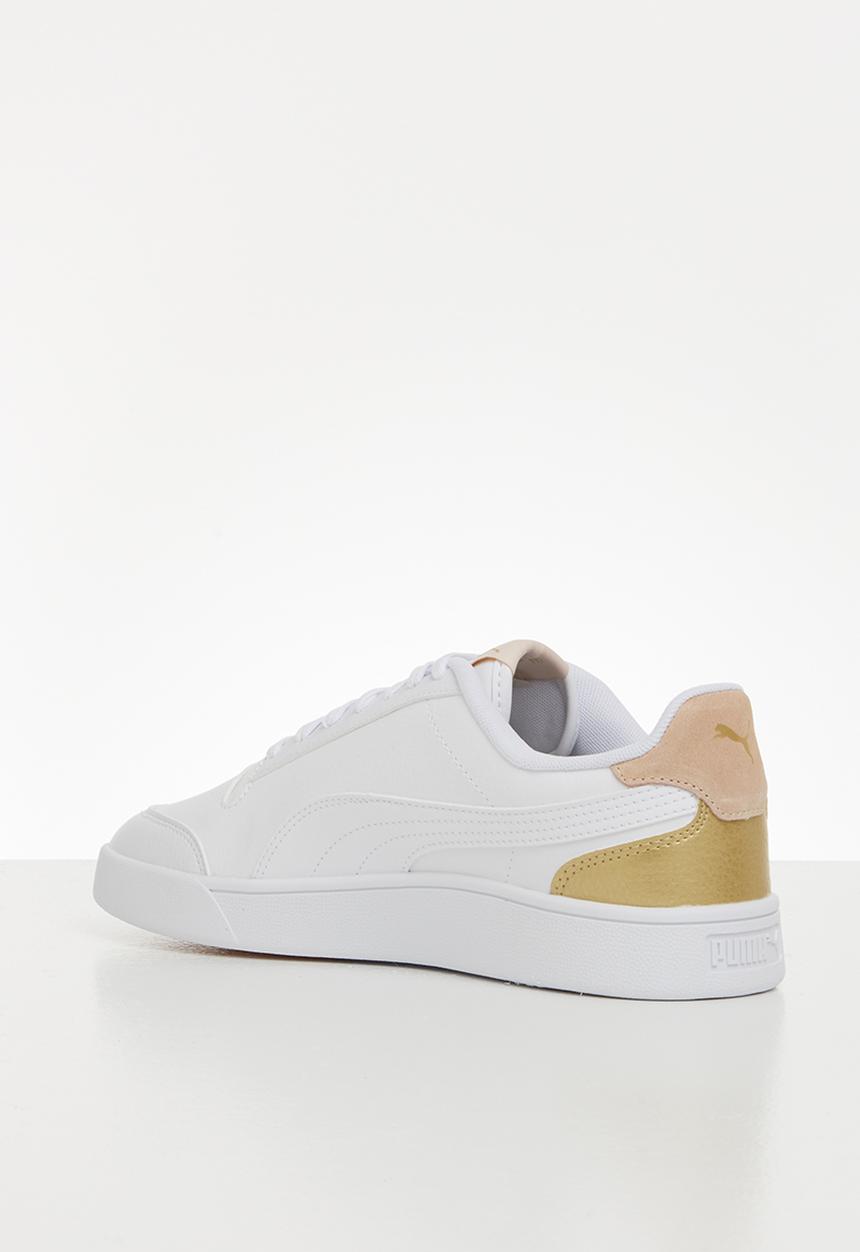 PUMA - Puma shuffle - Puma white-Puma white-cloud pink-puma team gold