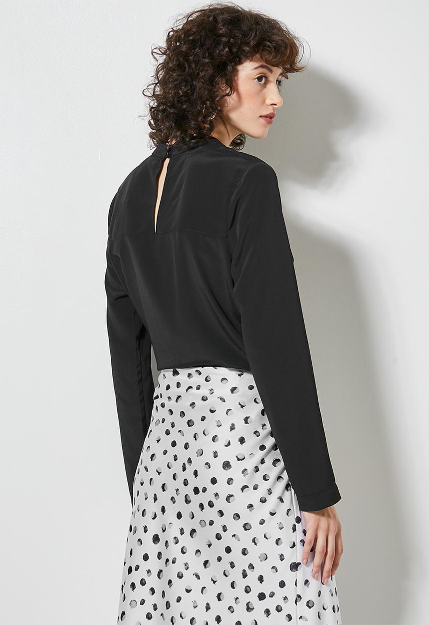 Superbalist - Hi neck shell - black