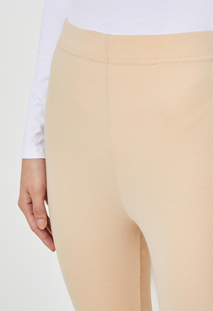 Superbalist - 7/8 Rib leggings - neutral 