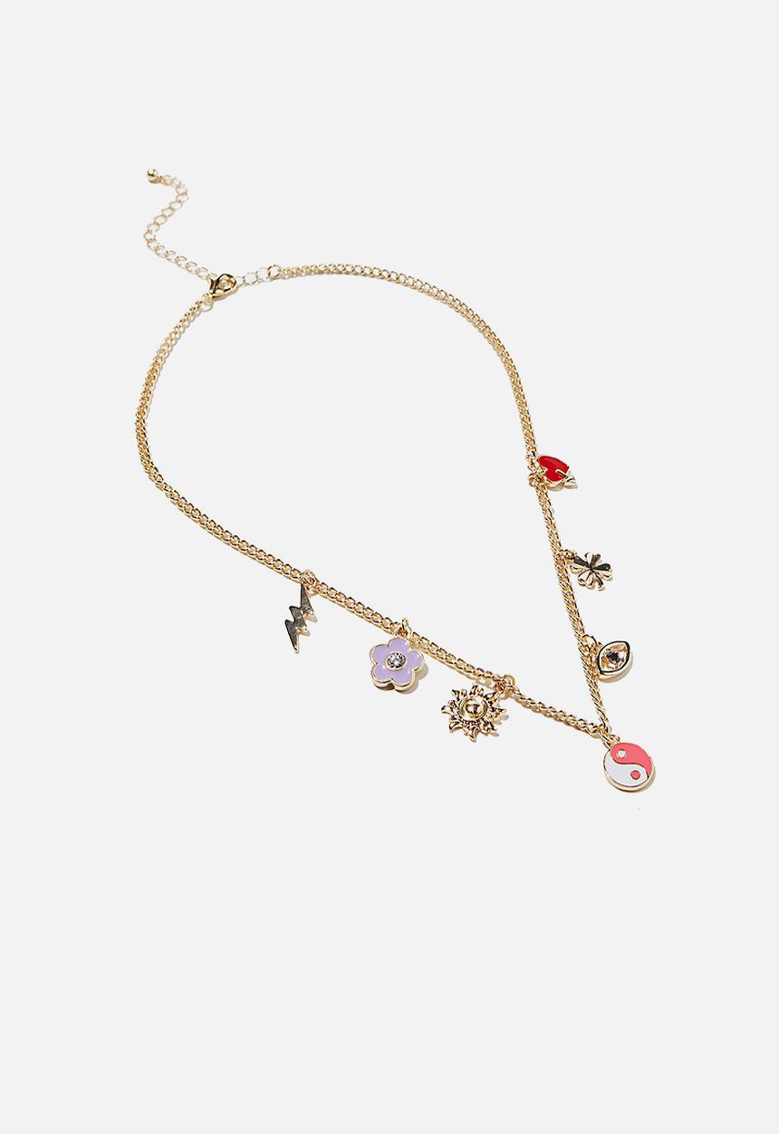 Rubi - Keepsake charms necklace - 90s nostalgic