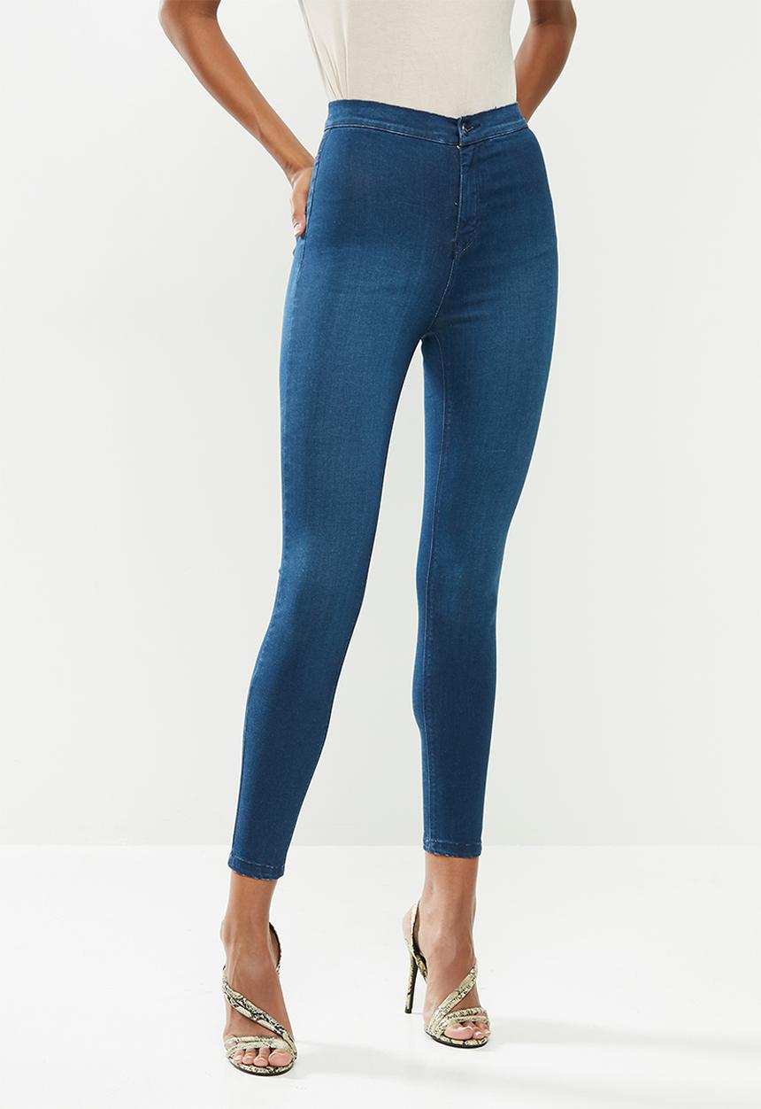 SISSY BOY - Flatter me:ryder flat front skinny - navy 