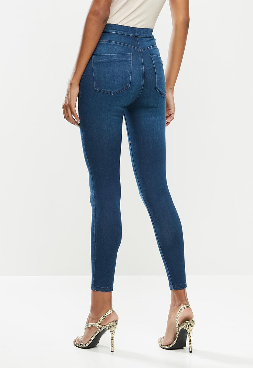 SISSY BOY - Flatter me:ryder flat front skinny - navy 