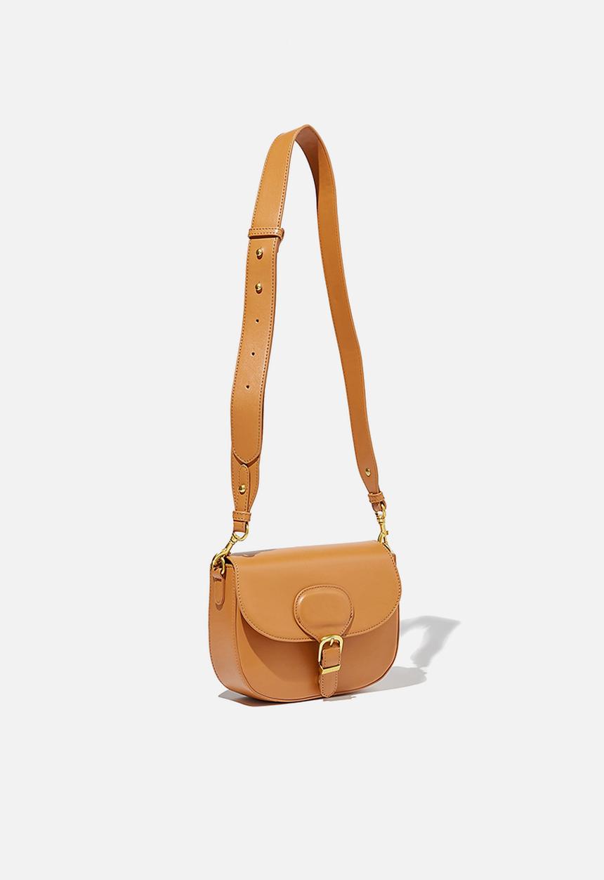 Rubi - Blaire buckle cross body bag - heritage tan