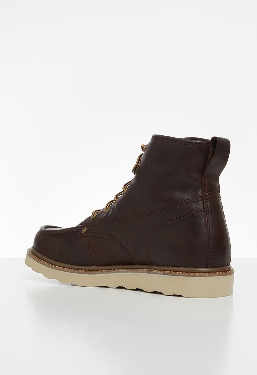 Cat Footwear - Glenrock mid leather - brown