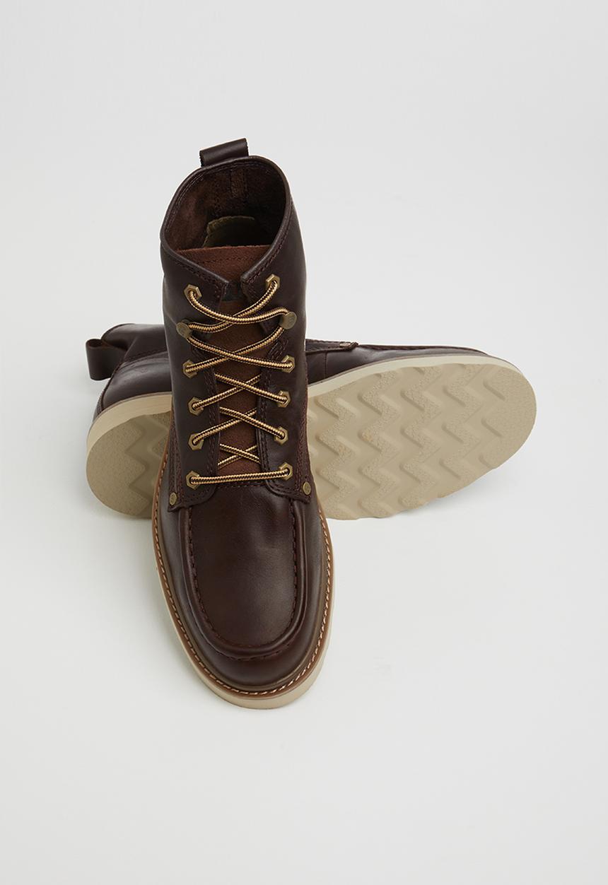 Cat Footwear - Glenrock mid leather - brown