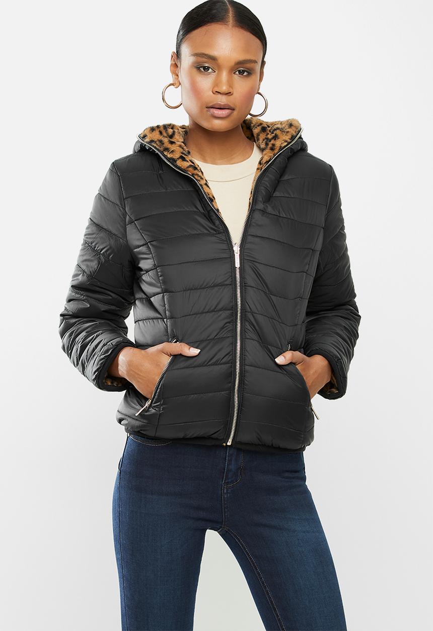 SISSY BOY - Bano: reversible puffer- black