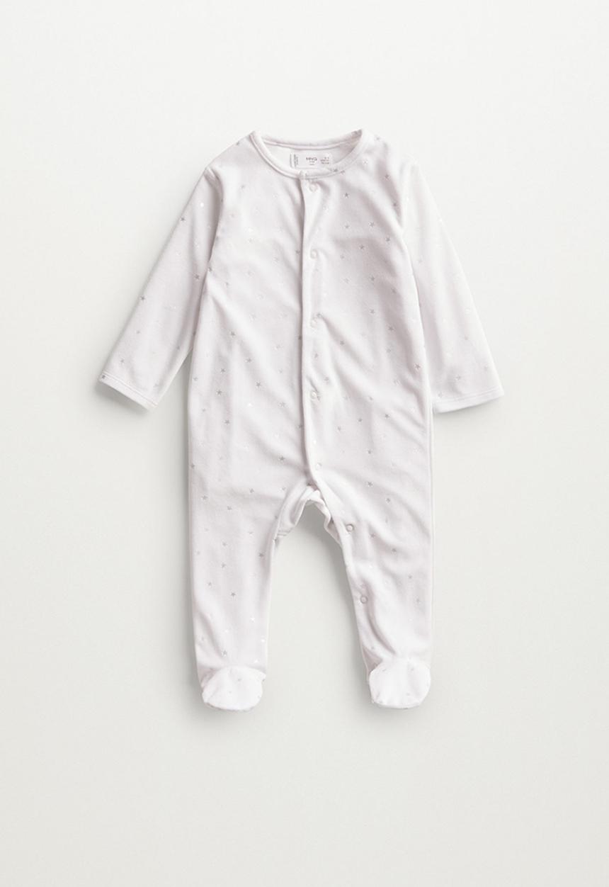 MANGO - Velour pyjamas - natural