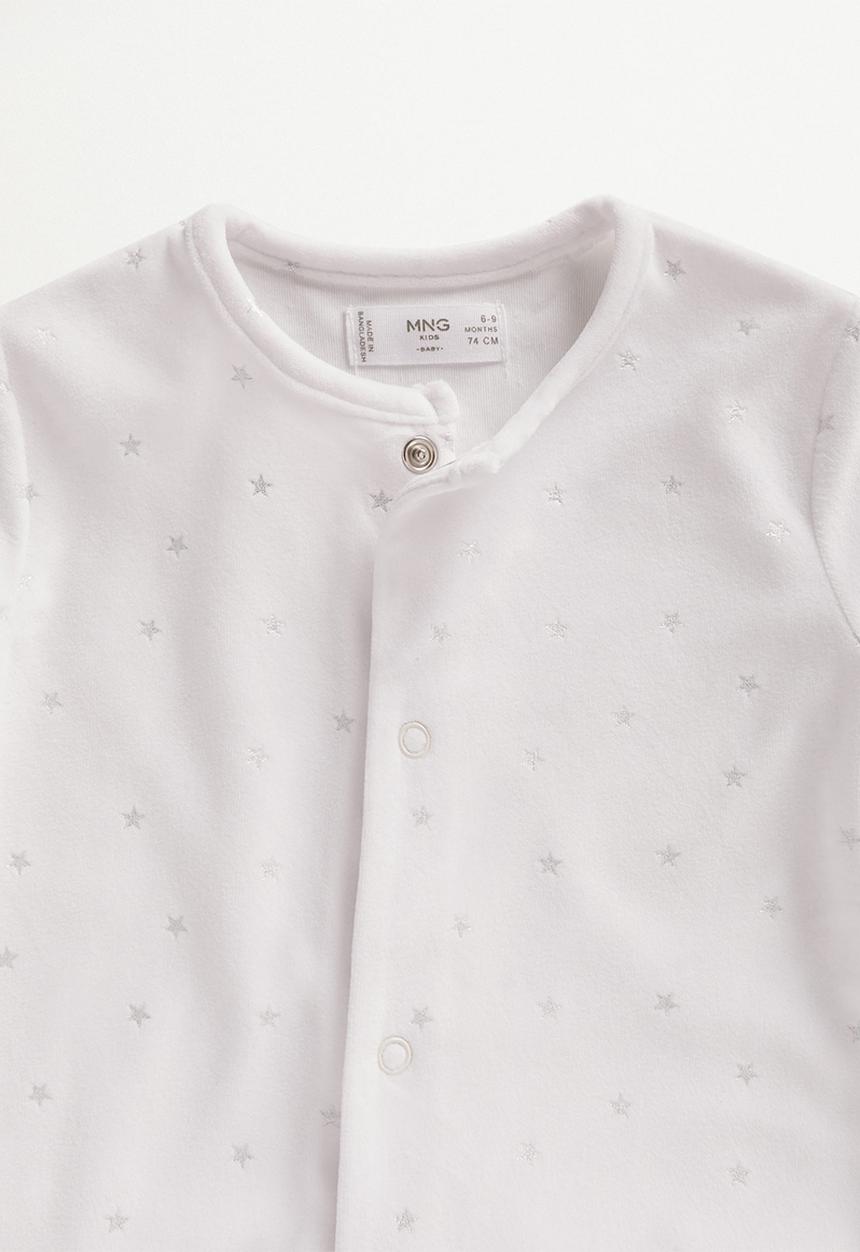 MANGO - Velour pyjamas - natural