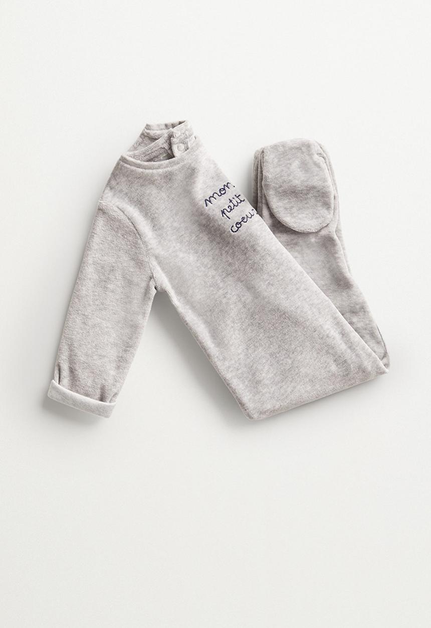 MANGO - Mon pyjamas - medium grey