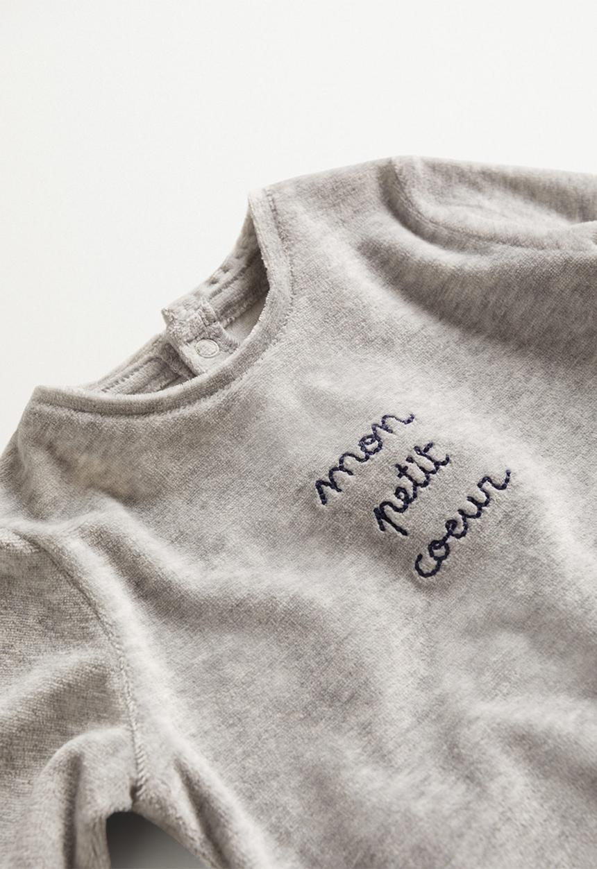 MANGO - Mon pyjamas - medium grey