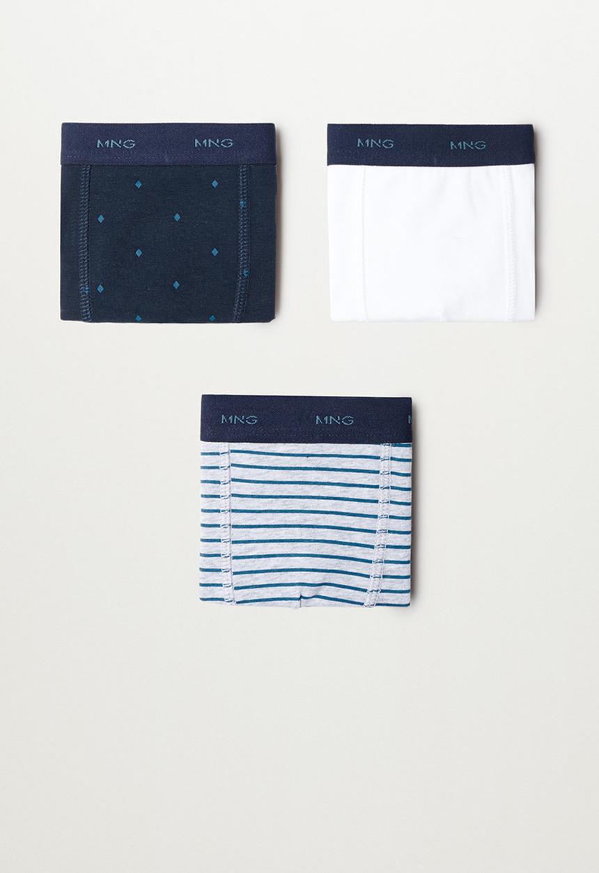 MANGO - Polka 3 pack boxers - multi