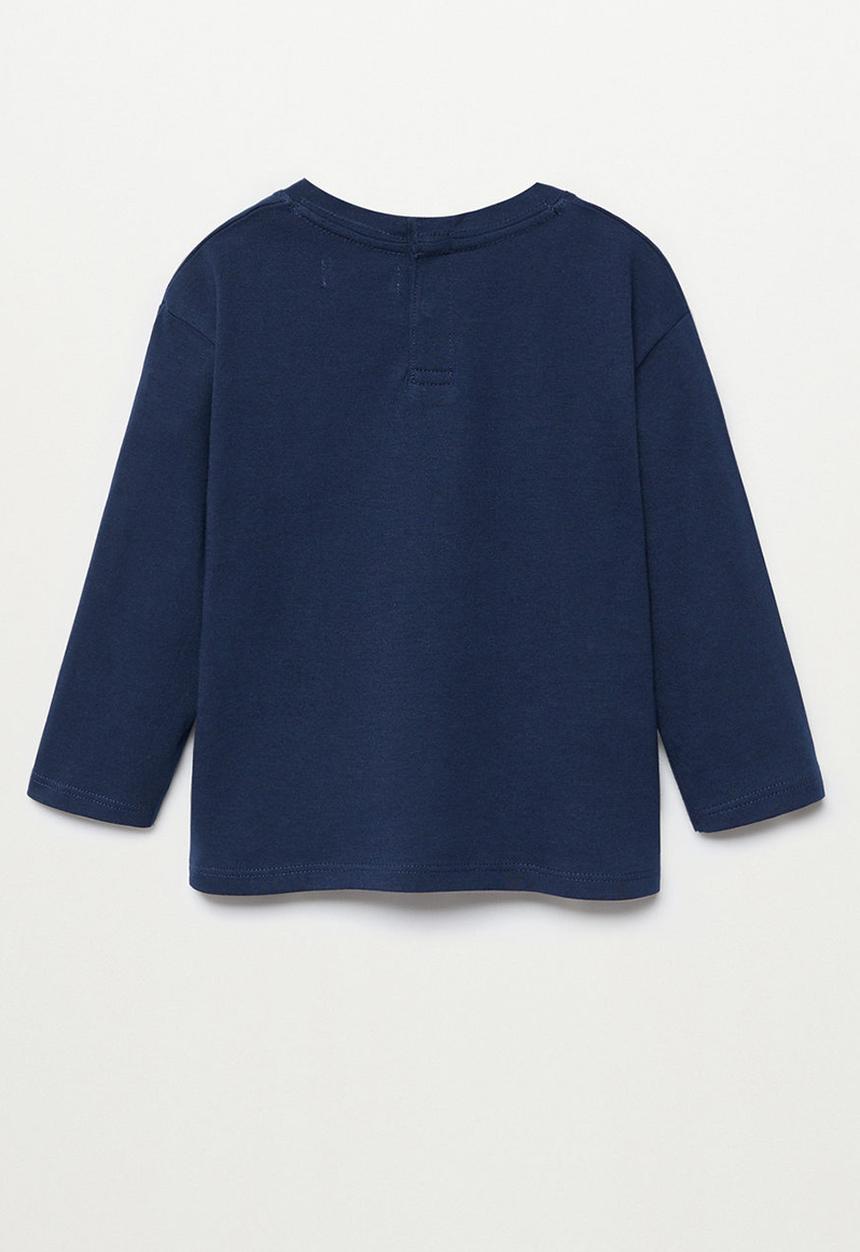 MANGO - Dino long sleeve tee - navy