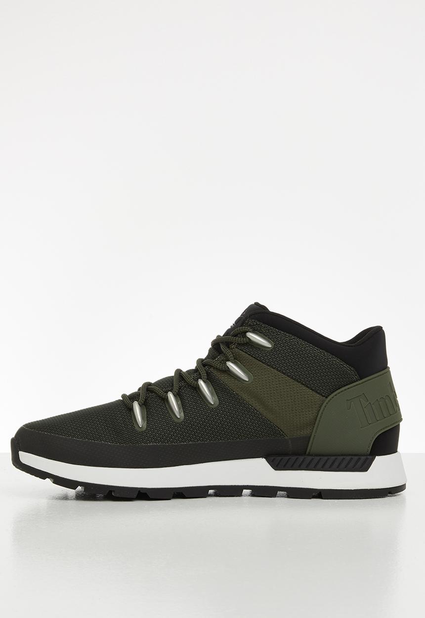 Timberland - Sprint trekker mid fabric wp - dark green