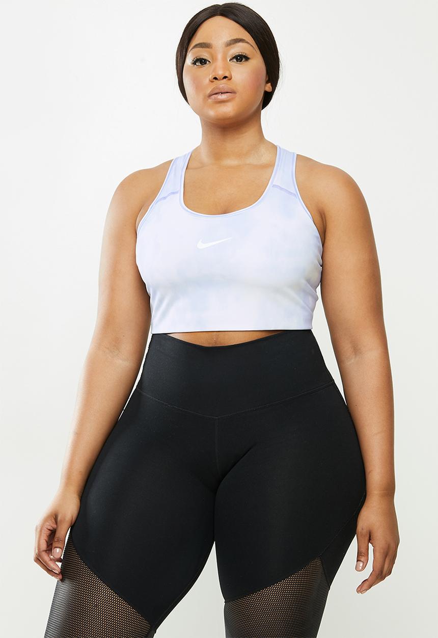 Nike - Plus swoosh sz bra ic clsh - grey & purple 