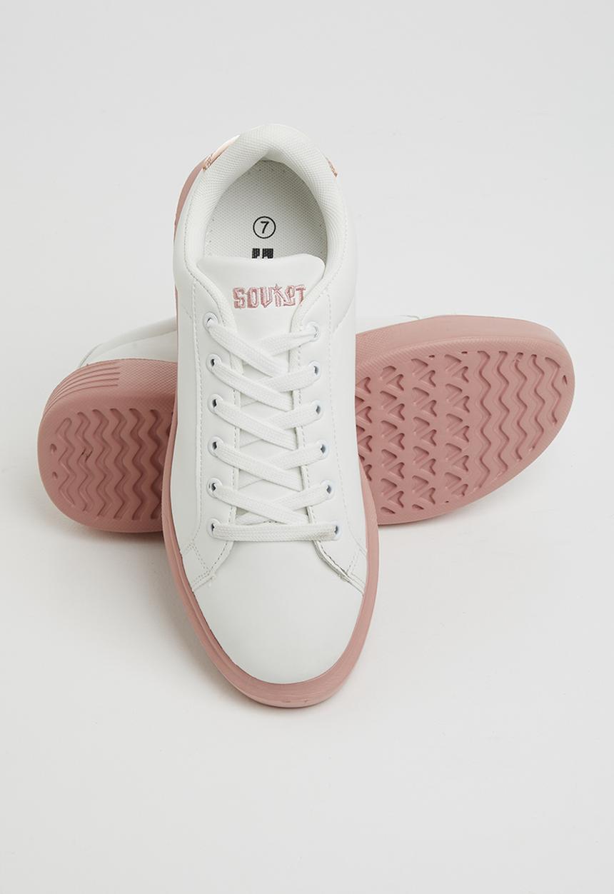SOVIET - L pacific - white & dusty pink
