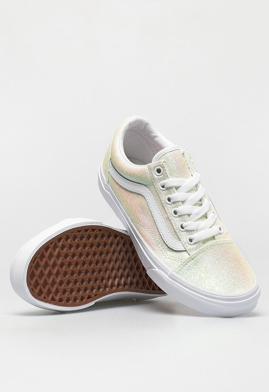 Vans - Ua old skool - (uv glitter) pink/true white