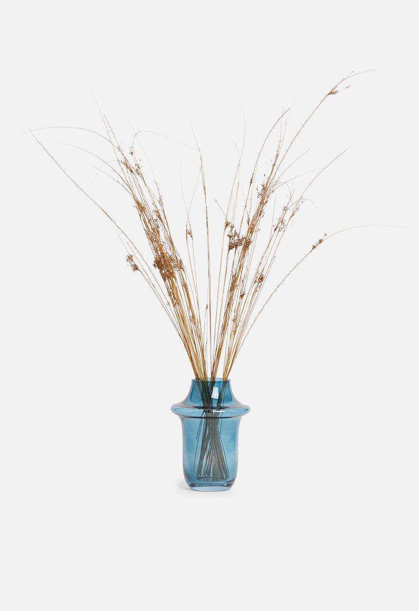 Present Time - Prestige glass vase - dark blue