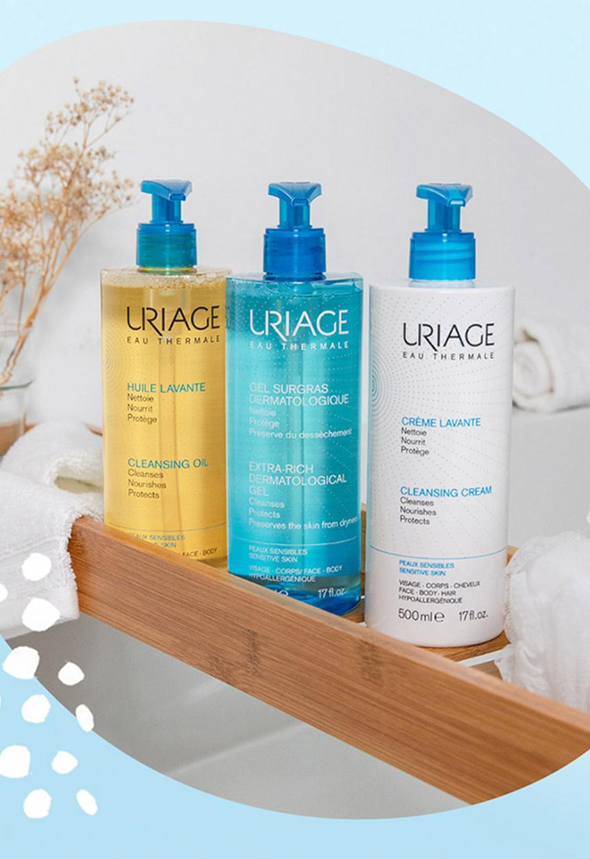 Uriage Eau Thermale - Cleansing Cream - Face, Body & Hair