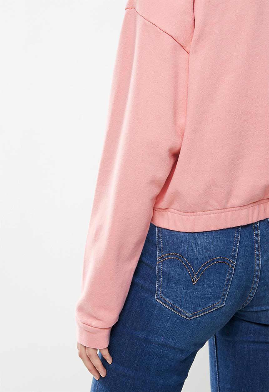 Levi’s® - Pom quarter zip - pink