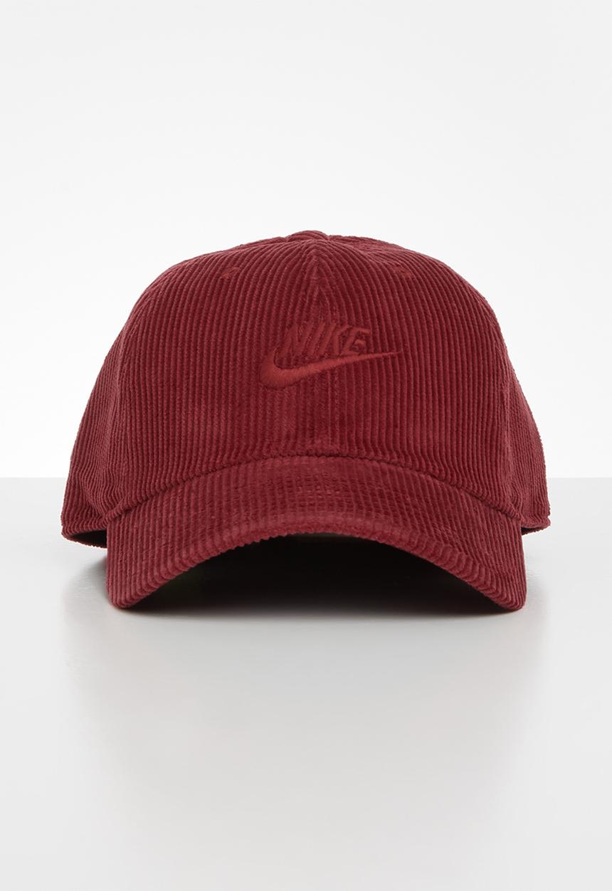 Nike - U nsw h86 futura corduroy - red