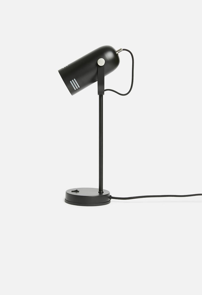 Present Time - Husk desk lamp - black